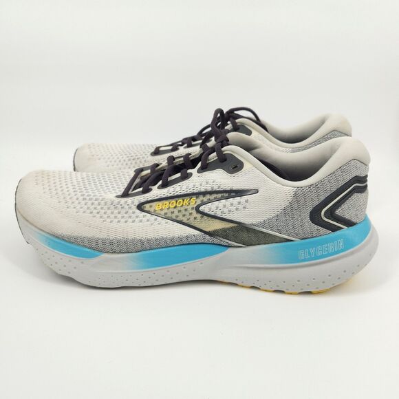 Brooks Glycerin 21 Shoes Mens Size 15 D Gray Blue Athletic Running main image 7